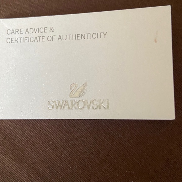 SWAROVSKI SILVER NECKLACE AND EARRINGS SET - Picture 8 of 9